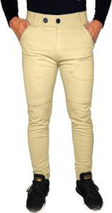 SK Clasy Slim Fit Men Multicolor Trousers