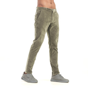 BELANO Slim Fit Men Grey Trousers