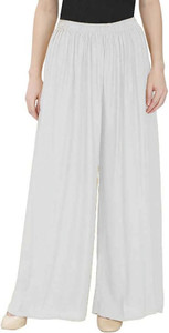 Cloud Star Regular Fit Women White Trousers