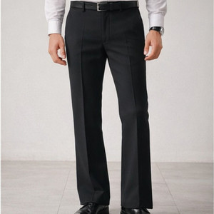 KICKCOLLECTION Flared Black Trousers - Image 5