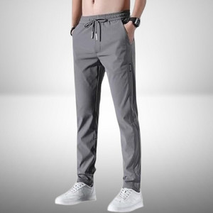seri choice Regular Fit Men Grey Trousers