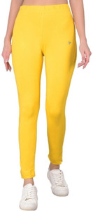 Comfort Lady Relaxed Women Gold Trousers