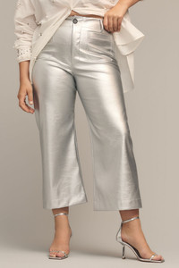 TANDUL Regular Fit Women Silver Trousers