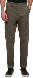 COLORPLUS Regular Fit Men Green Trousers - Image 6
