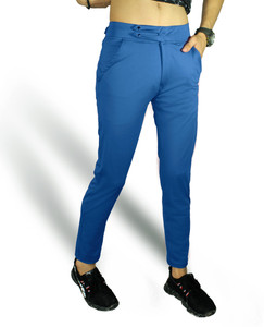 SK Clasy Slim Fit Men Multicolor Trousers