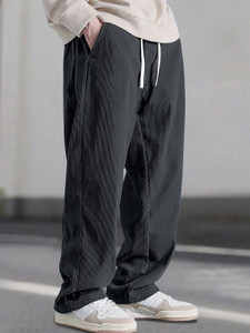 Fabflee Regular Fit Men Grey Trousers