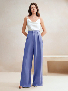 KOTTY Relaxed Women Blue Trousers