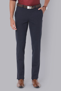 VAN HEUSEN SPORT Tapered Men Blue Trousers