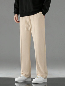 KAJARU Relaxed Men Beige Trousers - Image 6