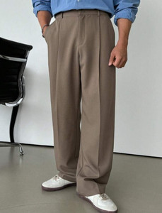 Broadstar Straight Fit Men Brown Trousers - Image 6