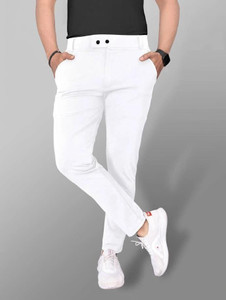 METRONAUT Regular Fit Men White Trousers