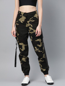 STREET9 Regular Fit Women Multicolor Trousers