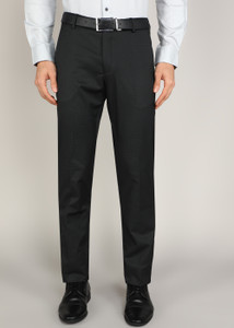 ARROW Tapered Men Black Trousers