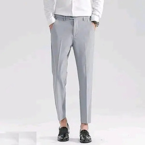 BRDFASHION Regular Fit Men Grey Trousers