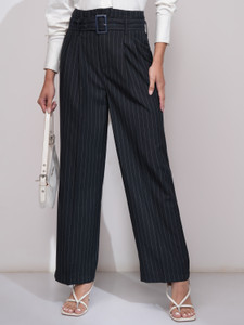 Tokyo Talkies Regular Fit Women Multicolor Trousers