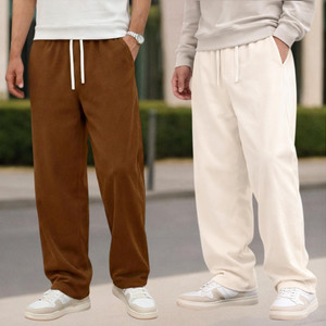 Fabflee Relaxed Men Multicolor Trousers