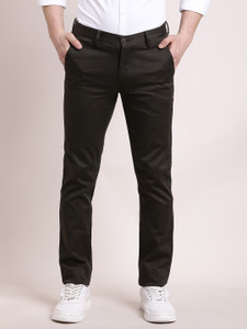 TURTLE Tapered Men Blue Trousers