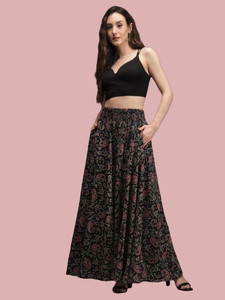 SCUBE DESIGNS Flared Women Brown Trousers