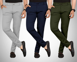 Chartou Regular Fit Men Multicolor Trousers