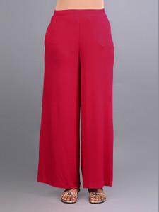 Lyra Regular Fit Women Pink Trousers