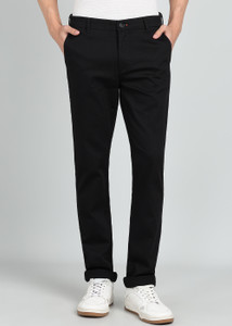 KILLER Slim Fit Men Black Trousers