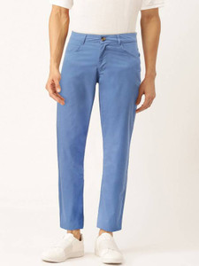 United Colors of Benetton Slim Fit Men Blue Trousers