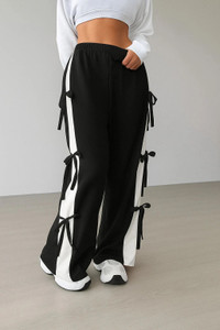 BB COLLECTION Relaxed Women Black Trousers