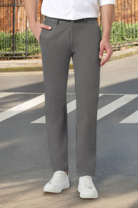 Urbano Fashion Slim Fit Men Dark Green Trousers