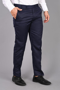 FUBAR Regular Fit Men Blue Trousers