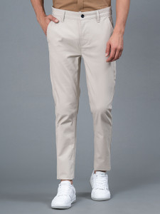 RED TAPE Skinny Fit Men White Trousers