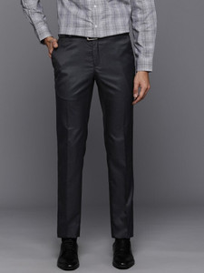 Raymond Slim Fit Men Dark Blue Trousers