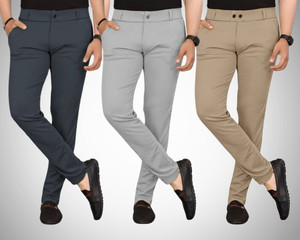 Chartou Regular Fit Men Multicolor Trousers