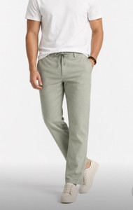 M Q Denim Regular Fit Men Light Green Trousers