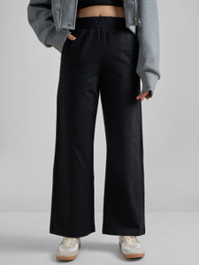 Tokyo Talkies Women Black Trousers