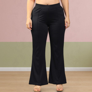Trouserwala Comfort Fit, Regular Fit Women Black Trousers - Buy Trouserwala  Comfort Fit, Regular Fit Women Black Trousers Online at Best Prices in India  | Flipkart.com