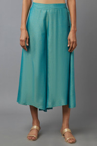 Aurelia Regular Fit Women Blue Trousers