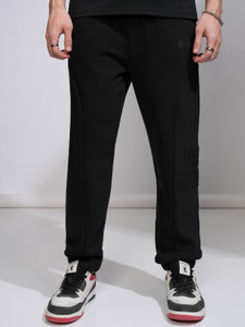 HIGHLANDER Relaxed Men Black Trousers