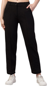 STYLERAGS Relaxed Women Black Trousers