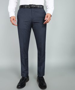 ARROW Tapered Men Blue Trousers