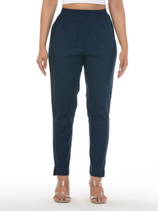 FLY CUTE Regular Fit Women Blue Trousers