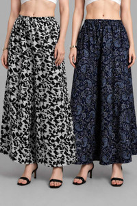Thumba Loose Fit Women Black Trousers