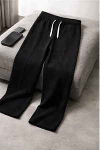 METRONAUT Relaxed Black Trousers - Image 5