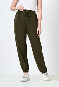 Ds Fashion Regular Fit Women Green Trousers