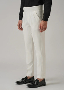 ARBIA FUNKI Regular Fit Men White Trousers