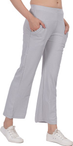 Sam & Rash Regular Fit Women Black Trousers