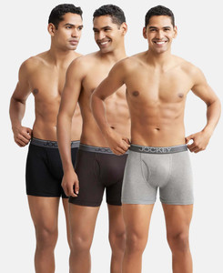 JOCKEY 8009 Super Combed Cotton Rib Men Trunks - Image 6