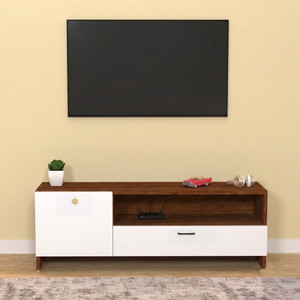 Flipkart Perfect Homes Modern Engineered Wood TV Unit Cabinet with Storage for Living Room, Bedroom Engineered Wood TV Entertainment Unit