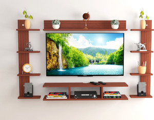 MACWUD New Design Stylish 43 inch TV Entertainment Unit Wall Unit/ Tv Unit Engineered Wood TV Entertainment Unit