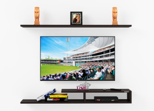 ERAWUD Upto 43 Inch Set Top Box Stand/TV Cabinet with Shelves for Books Engineered Wood TV Entertainment Unit