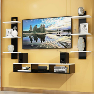 PepperWood Tv Unit Engineered Wood TV Entertainment Unit